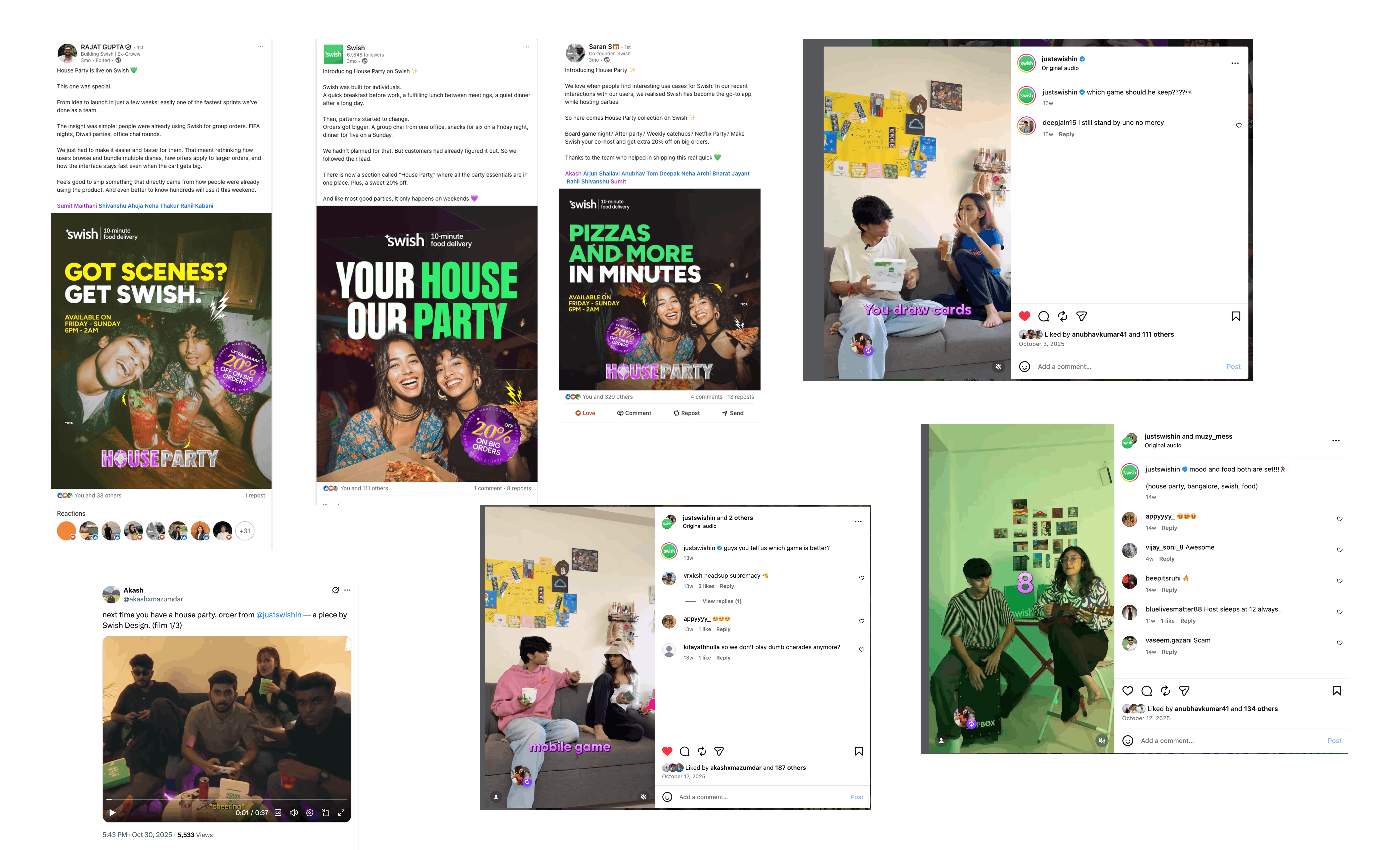 House Party campaign